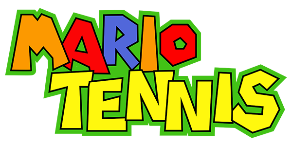 Mario Tennis logo for Nintendo 64